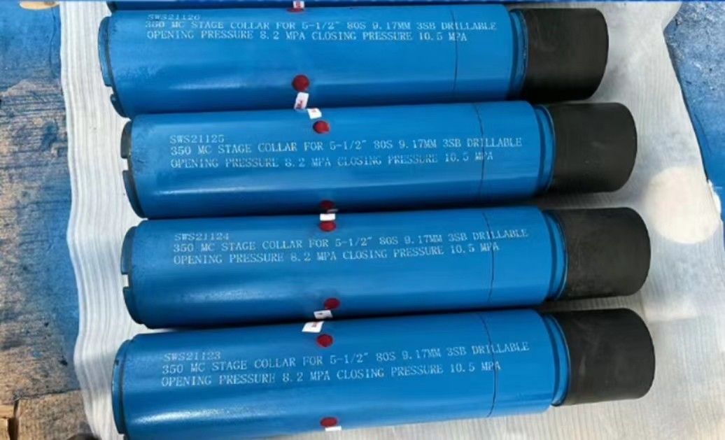 API มาตรฐาน ISO 7 L80 BTC Thread Hydraulic Stage Collar สําหรับเจาะเจาะน้ํามันหรือก๊าซ