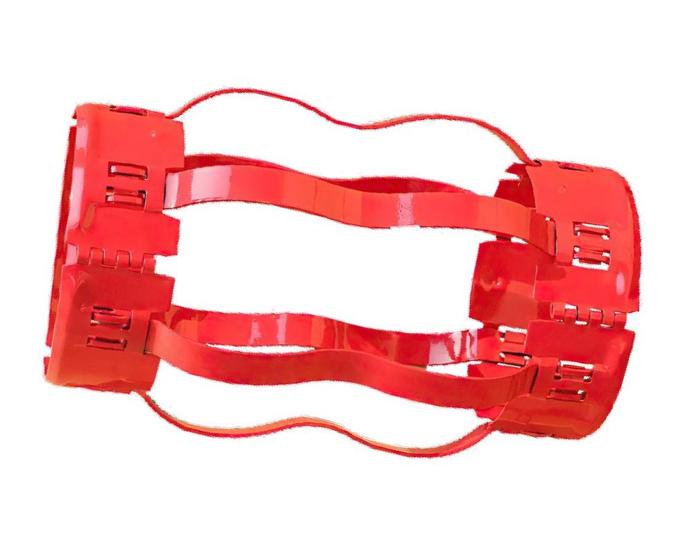 API 10D 4 1/2 ปรับปรุงคุณภาพซีเมนต์ ไม่เชื่อม Double Bow Casing Spring Centralizer สําหรับการเจาะบ่อทิศทาง