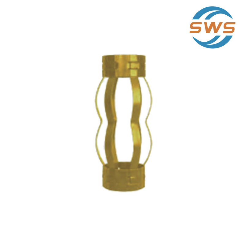 API 10D 7 ปรับปรุงคุณภาพซีเมนต์ ไม่ปั่น Double Bow Casing Spring Centralizer สําหรับหลุมสระแนวตั้ง
