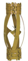 API 10D 4 1/2 ปรับปรุงคุณภาพซีเมนต์ Tubelizer ไม่ปั่น Bow Casing Spring Centralizer สําหรับการเจาะบ่อน้ําทิศทาง