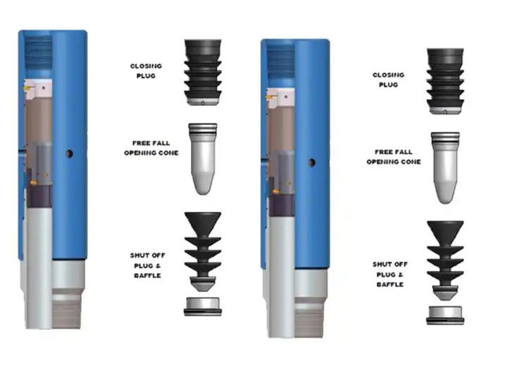 API มาตรฐาน ISO 7 L80 BTC Thread Hydraulic Stage Collar สําหรับเจาะเจาะน้ํามันหรือก๊าซ