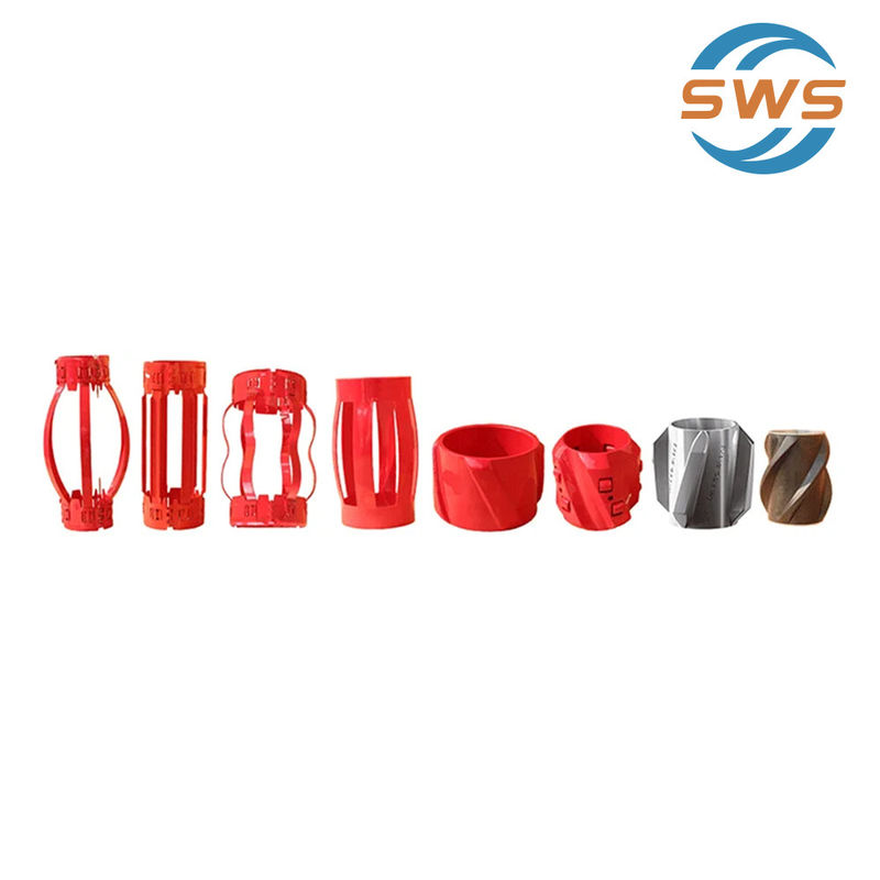 API 10D 4 1/2 ปรับปรุงคุณภาพซีเมนต์ ไม่ป้อน กระดานแข็ง Casing Spring Centralizer สําหรับการเจาะเหมืองทิศทาง