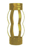 API 10D 7 ปรับปรุงคุณภาพซีเมนต์ ไม่ปั่น Double Bow Casing Spring Centralizer สําหรับหลุมสระแนวตั้ง