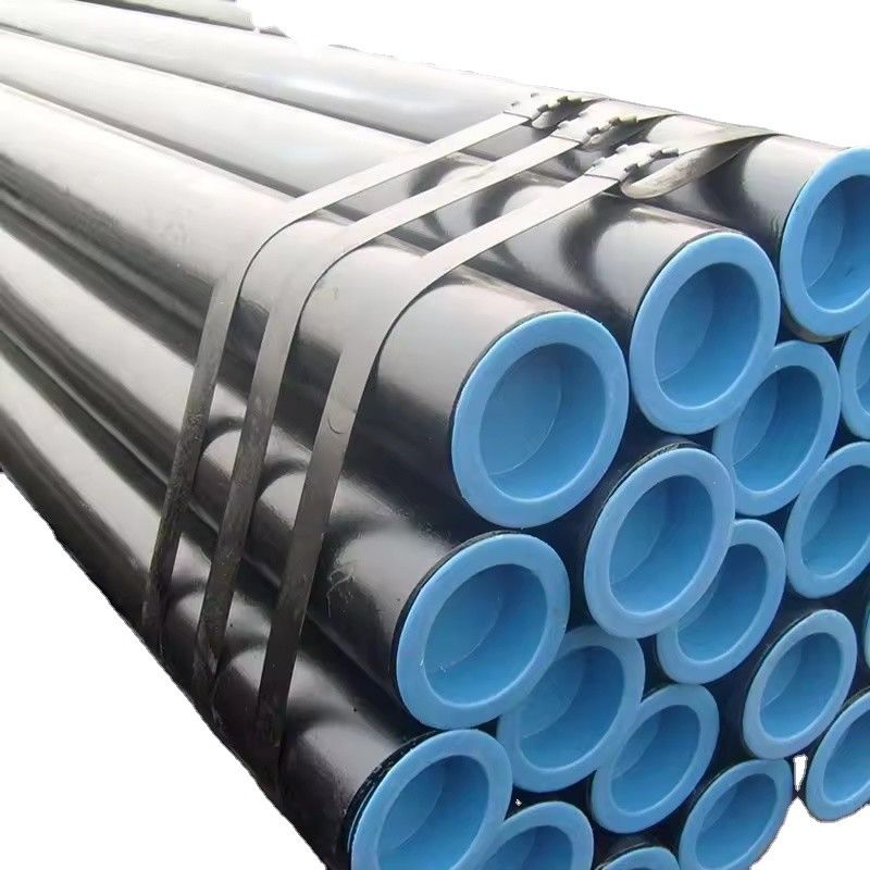 API 5CT มาตรฐาน 13-3/8 STC ป้องกันความดันสูง P110 ท่อและกระเป๋าครบครันด้วยวงแหวนความปลอดภัยและมีนม