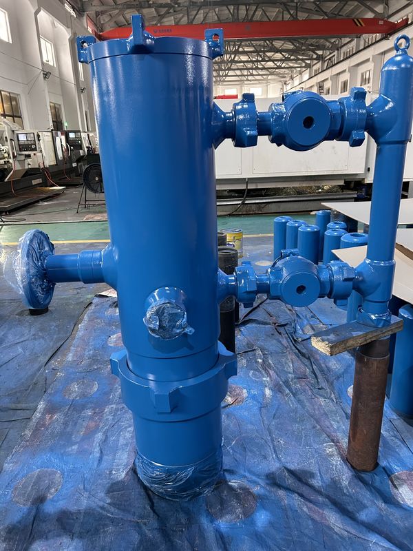 หัวปั๊มซีเมนต์แบบปลั๊กคู่ SWS API 5CT รับรอง 13-3/8