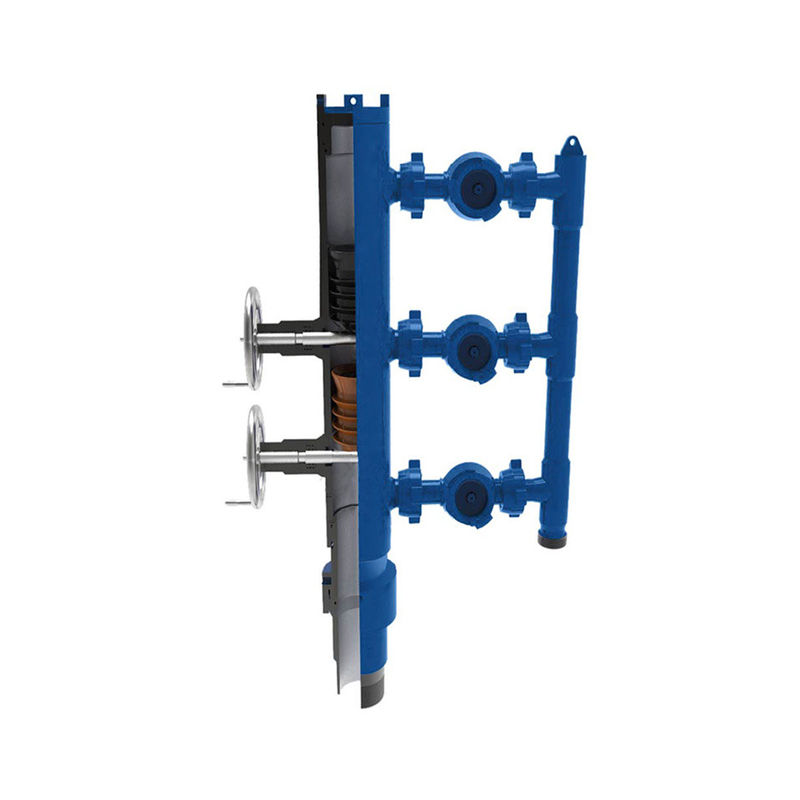 13-3/8' API Casing BTC Buckle เชื่อมต่อความสอดคล้องกับกฎหมาย Double Plug Cementing Head