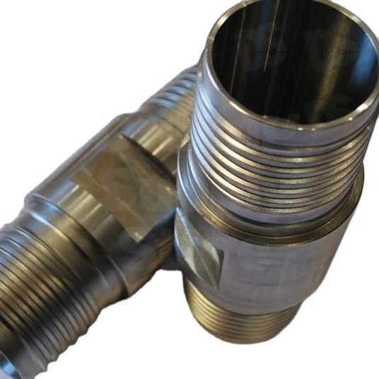 API มาตรฐาน ISO 3-1/2 EUE x 6-5/8 LTC PIN x PIN L80-3CR สับครอสโอเวอร์สําหรับท่อเจาะเจาะน้ํามัน