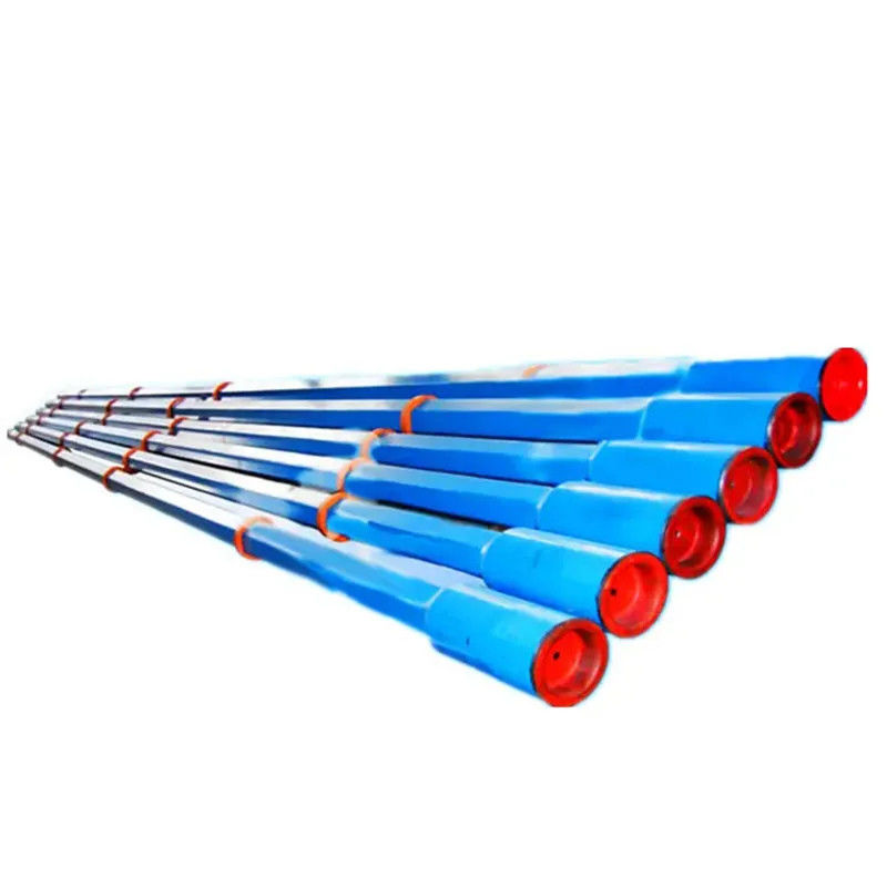 API 7-1 6 นิ้ว 6-5/8 REG NC56 Hexagonal Rotary Kelly 3-1/2 ID สําหรับการเจาะน้ํามันและก๊าซ