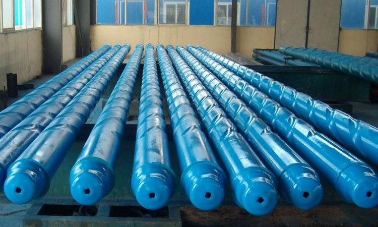 9 นิ้ว OD Drill Collar NC61-90 ด้วยกว้าง 212.7 มม ในการเจาะน้ํามันและก๊าซ